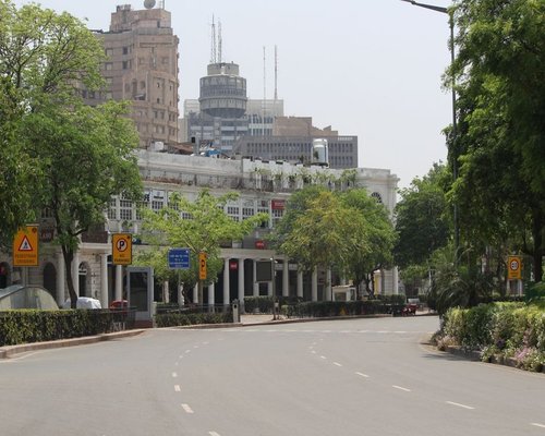 Modern office building in Connaught Place New Delhi